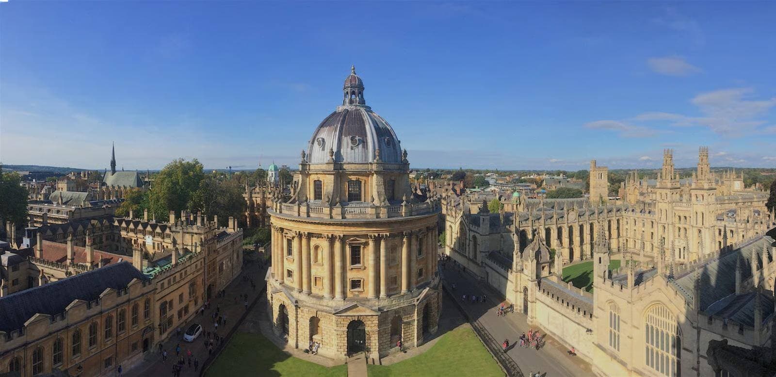 University of Oxford campus view