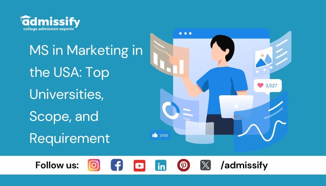 MS in Marketing in USA 2026: Top Universities, Requirement, and Scope