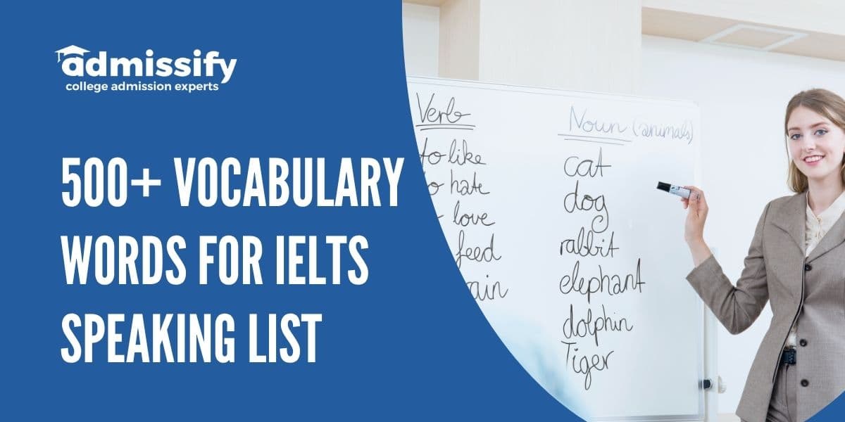 500+ Vocabulary Words For IELTS Speaking List 2026