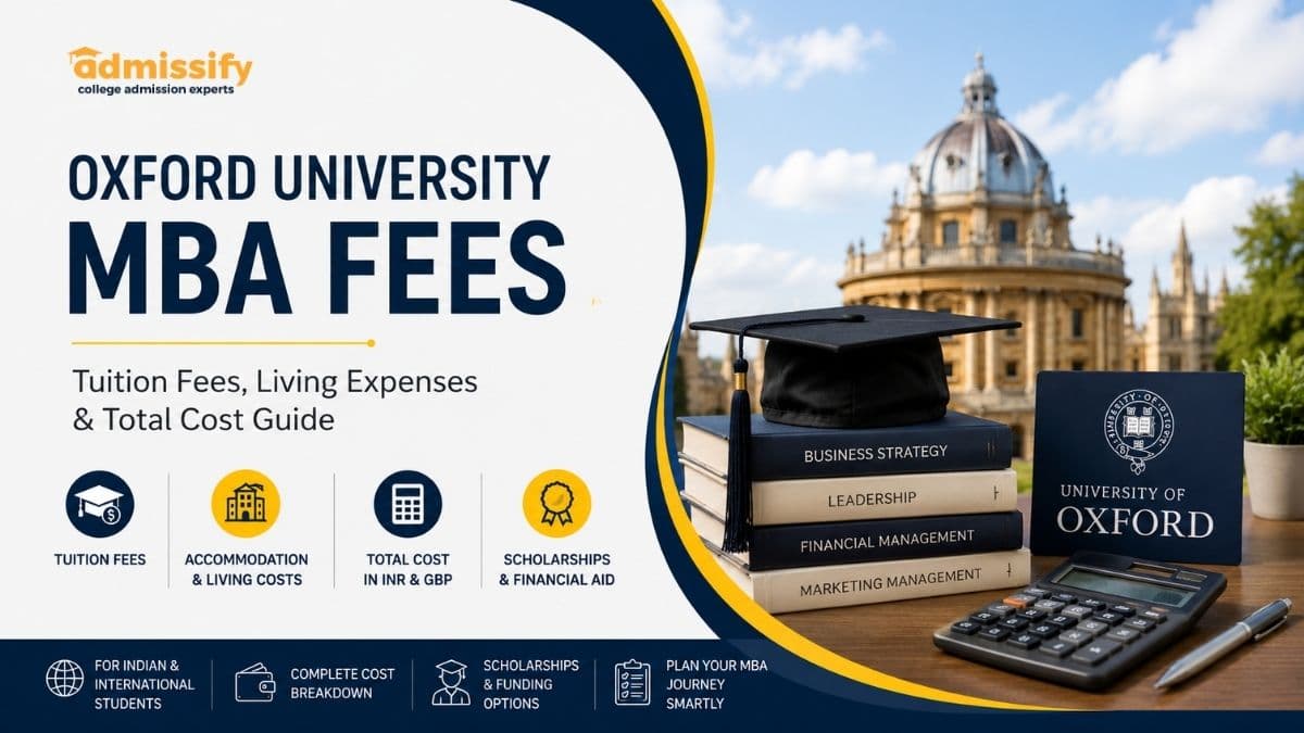 Oxford University MBA Fees 2026