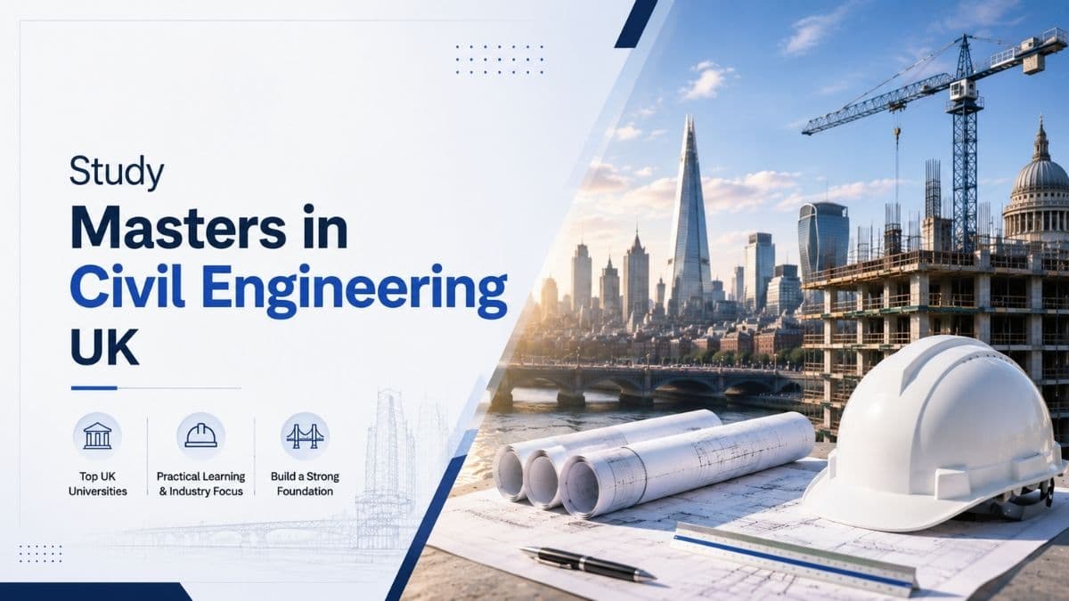 Masters in Civil Engineering in UK For Indian Students