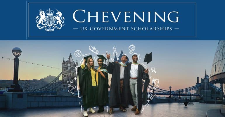 British Chevening Scholarships for International students