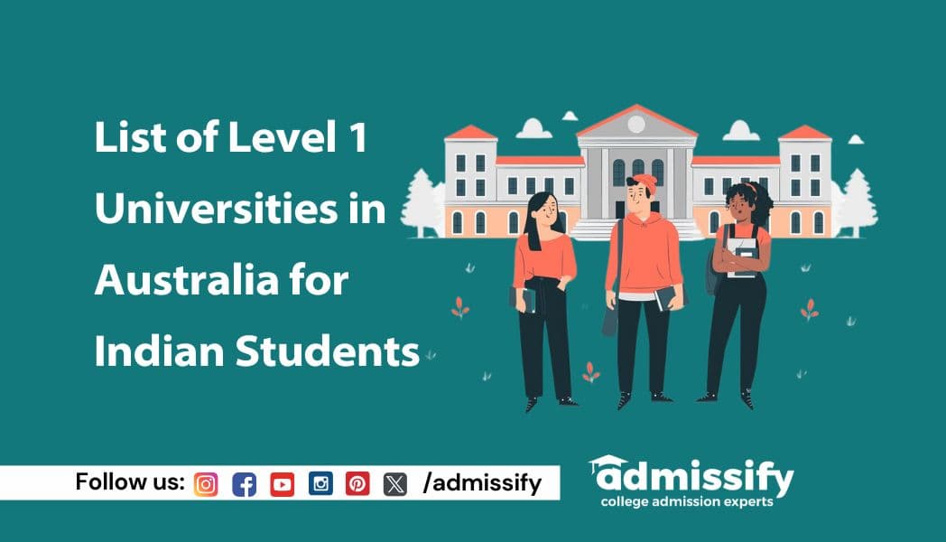 Level 1 Universities in Australia for Indian Students (2026)