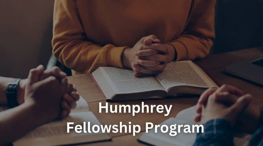 Hubert Humphrey Fellowship Program for International Students in (2026)