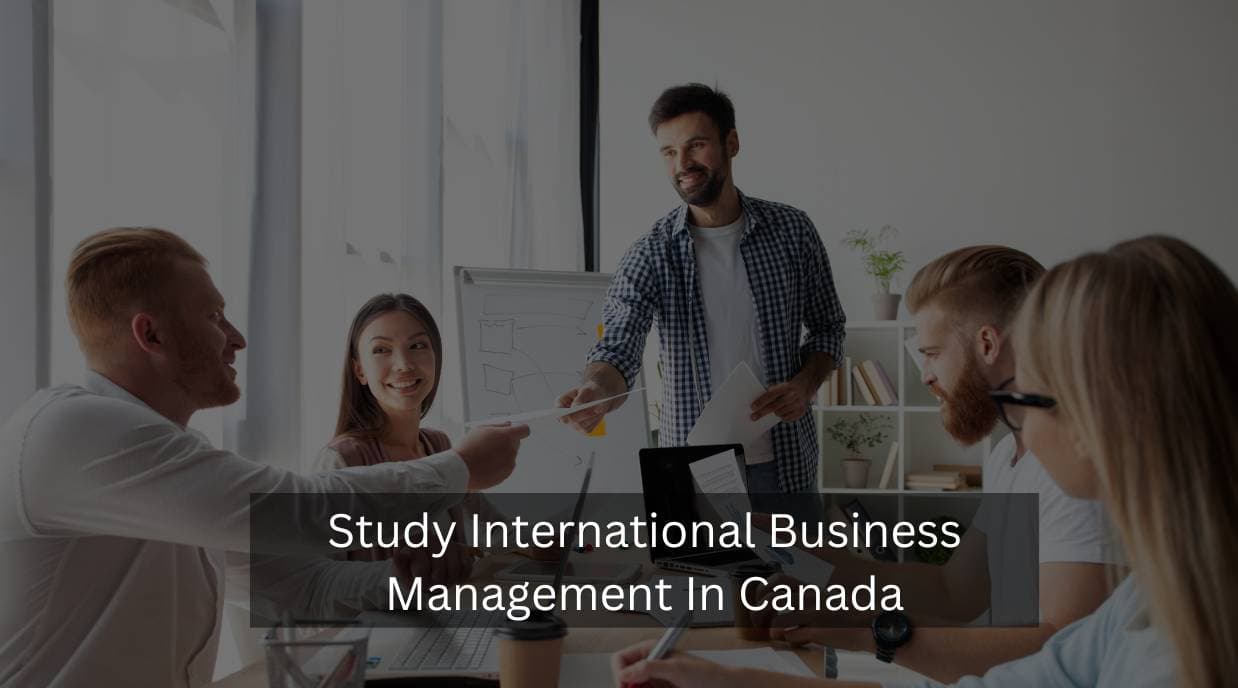 Study International Business Management In Canada (2026)