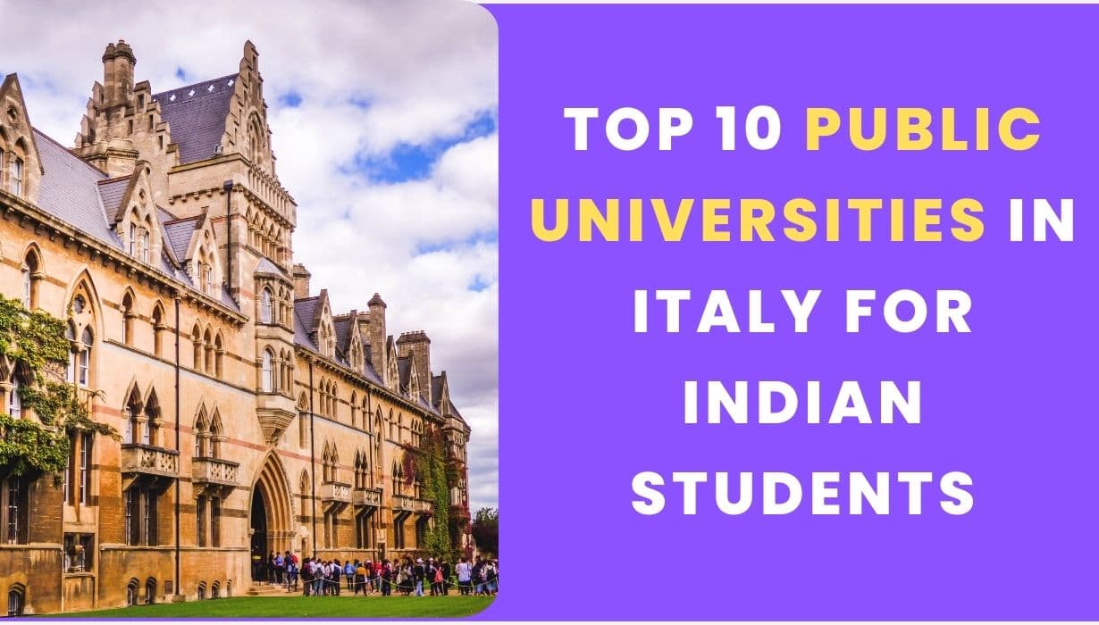 Top 10 Public Universities in Italy for Indian Students 2026