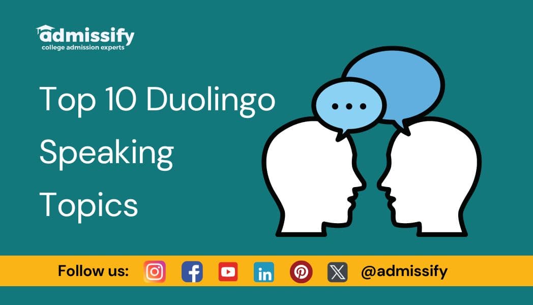 Top 10 Duolingo Speaking Topics: Test Pattern, Question & Answer
