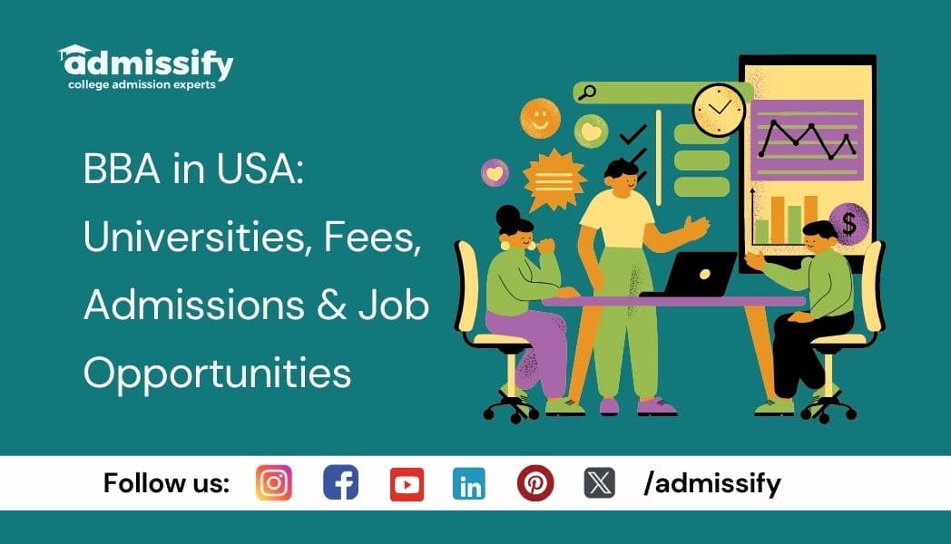 BBA in USA 2026: Universities, Fees, Admissions & Job Opportunities