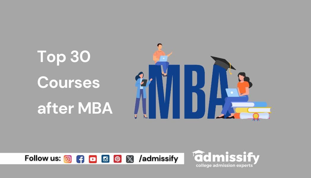 Top 30 Courses after MBA in 2026