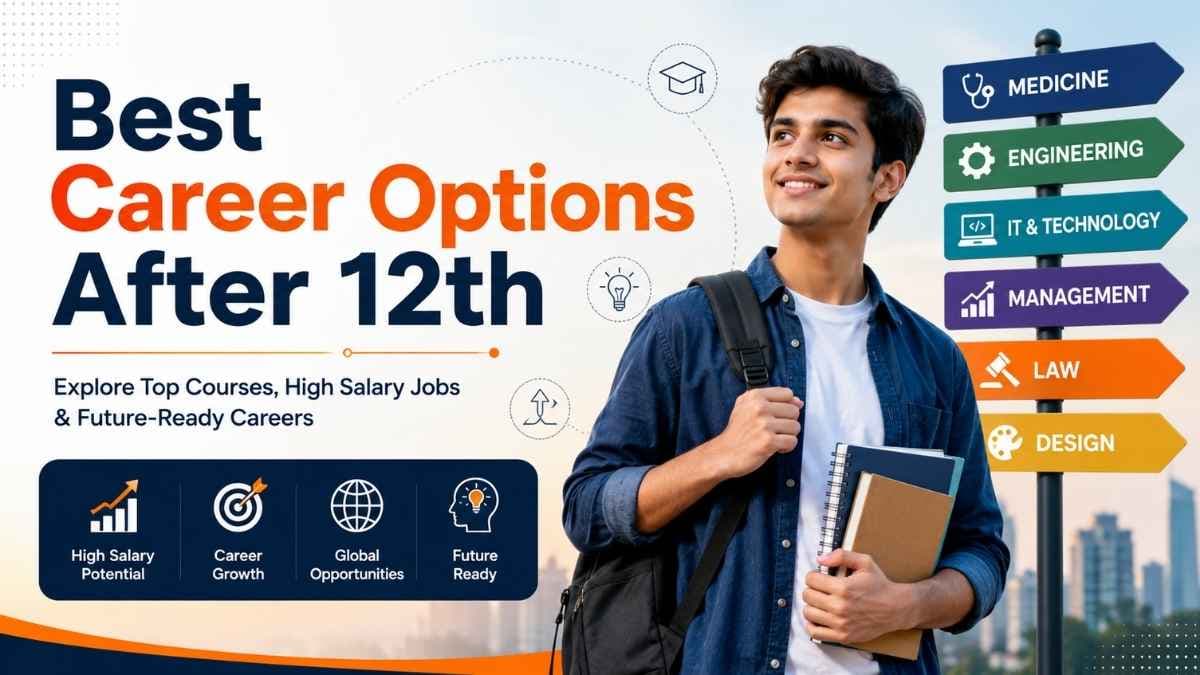 20+ Best Career Options After 12th for Indian Students in 2026