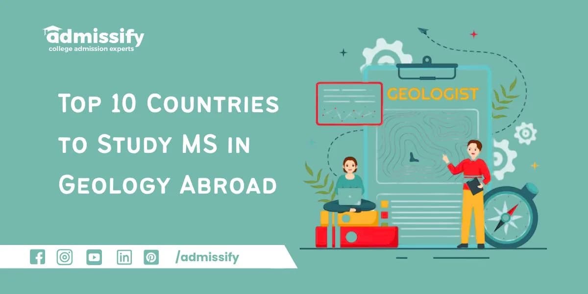 Top 10 Countries to Study MS in Geology in Abroad(2026)