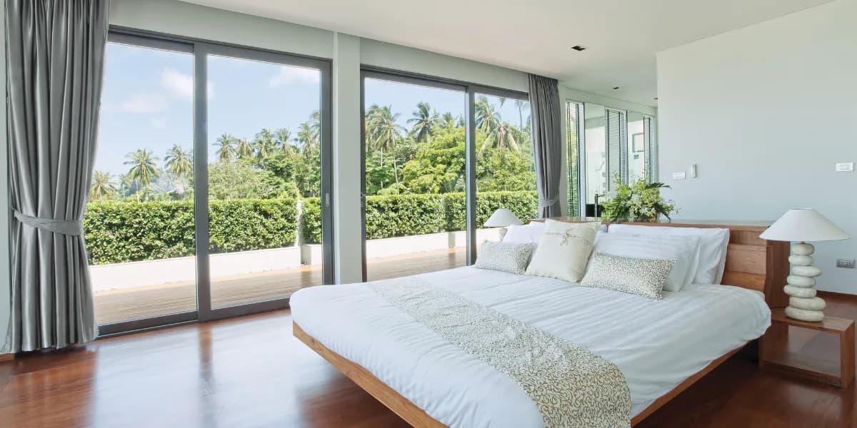 Describe an area in your home where you feel relaxed