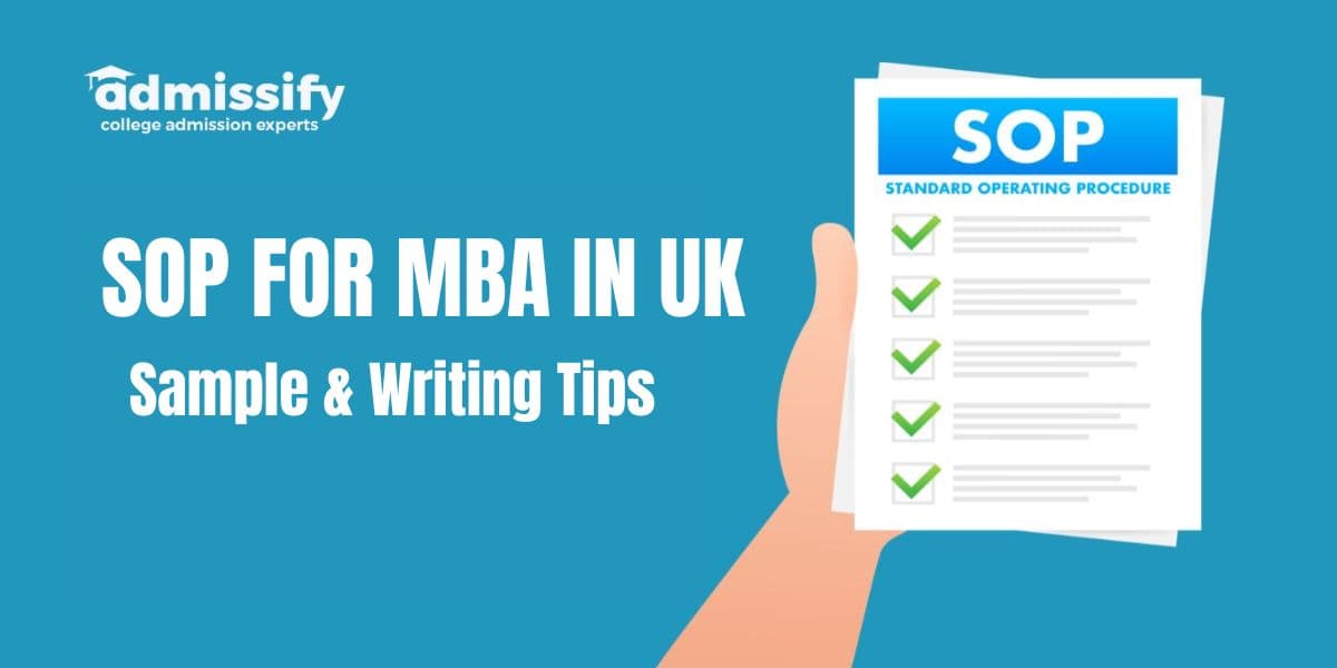 SOP for MBA in UK: Sample & Writing Tips
