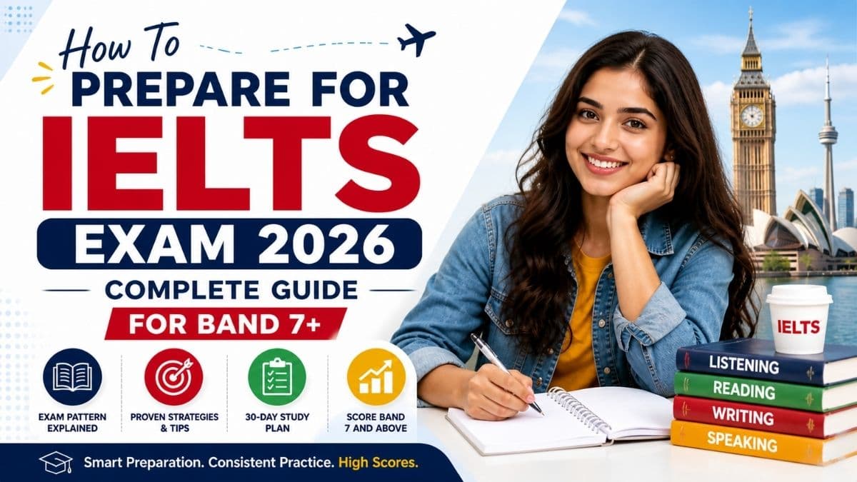How To Prepare For IELTS Exam for Band 7+ (2026)