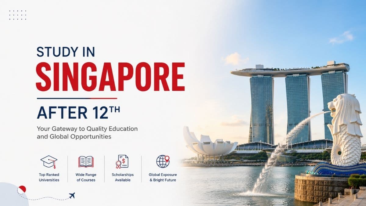 Study in Singapore After 12th in 2026