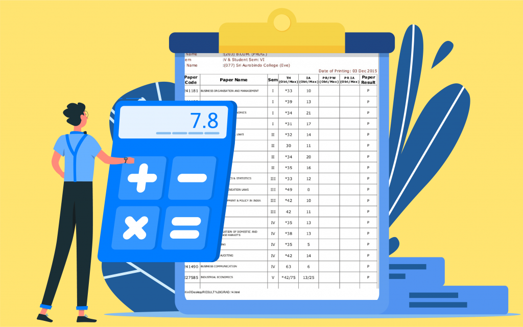 How to Calculate CGPA from Percentage?