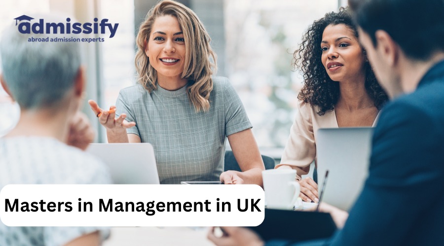 Masters in Management in UK