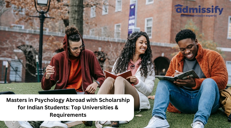 Masters in Psychology Abroad with Scholarship for Indian Students