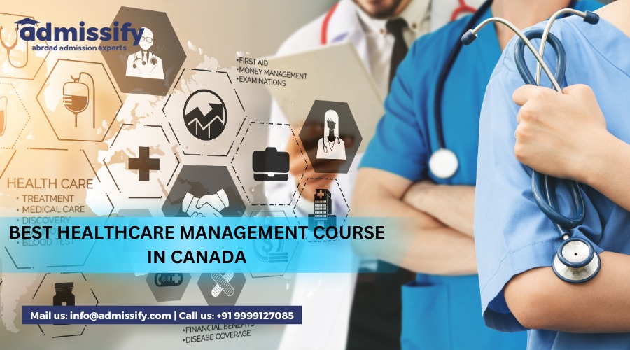 healthcare management course in Canada