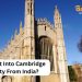 How To Get Into Cambridge University From India