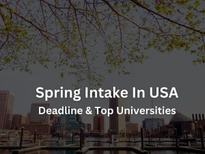 Spring Intake In USA