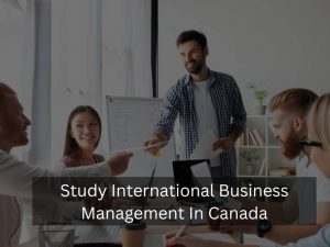 Business Management In Canada