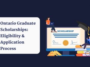 Ontario Graduate Scholarships