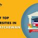 List of Top Universities In Saskatchewan 