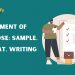 Statement of Purpose: Sample, Format, Writing Tips
