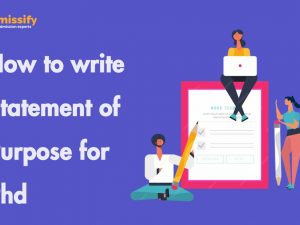 How to write Statement of Purpose for Phd