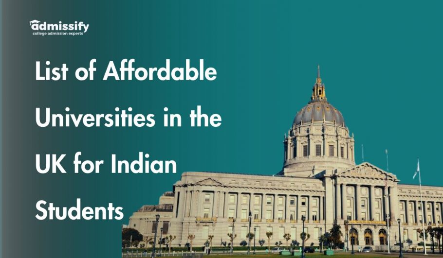 List of Cheapest Universities in the UK for Indian Students