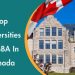 Top Universities for BBA in Canada (2024)