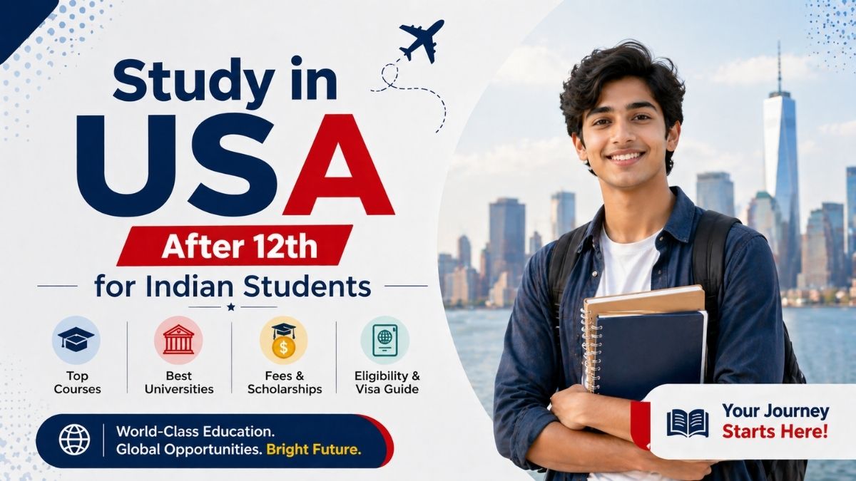 Study in USA After 12th for Indian Students 2026