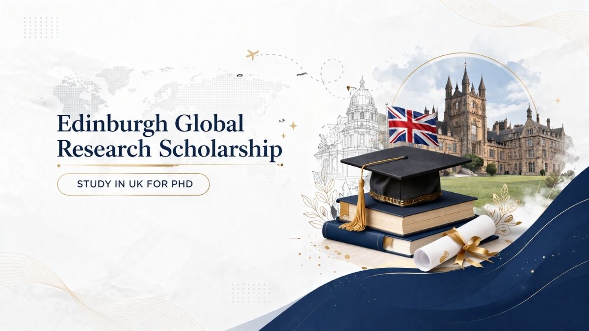 Edinburgh Global Research Scholarship UK for PhD 2026